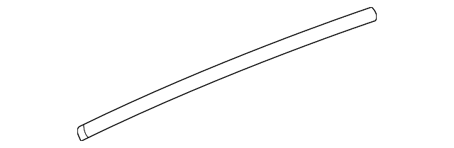 AE9Z-74255A60-A Деталь UPPER MOLDING, RIGHT