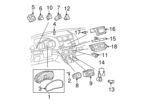 ELECTRICAL/SWITCHES for 2013 Toyota Highlander #2