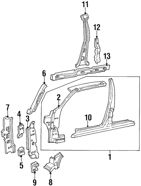 Taurus HINGE PILLAR 2