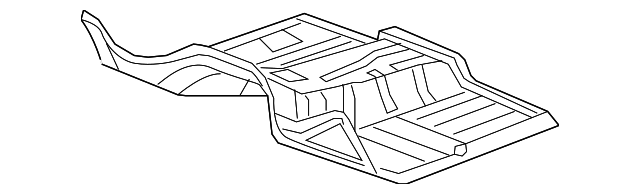 68269460AA Деталь FRONT FLOOR PAN