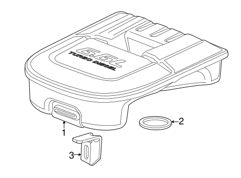 Sierra 2500 HD ENGINE APPEARANCE COVER