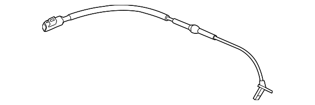 T2P1542 Деталь ABS SENSOR, LEFT