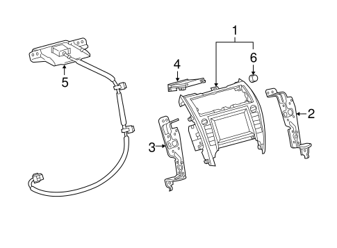 ELECTRICAL/NAVIGATION SYSTEM for 2012 Toyota Camry #1