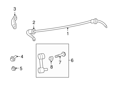 Fusion STABILIZER BAR & COMPONENTS 2