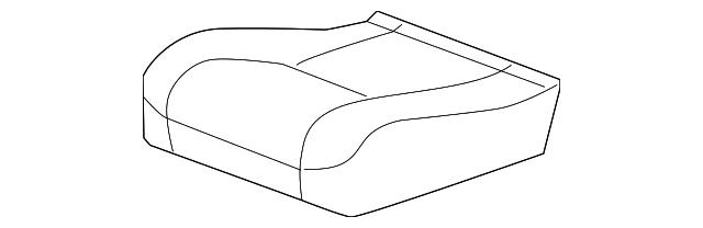 15823157 Деталь SEAT COVER, LEFT