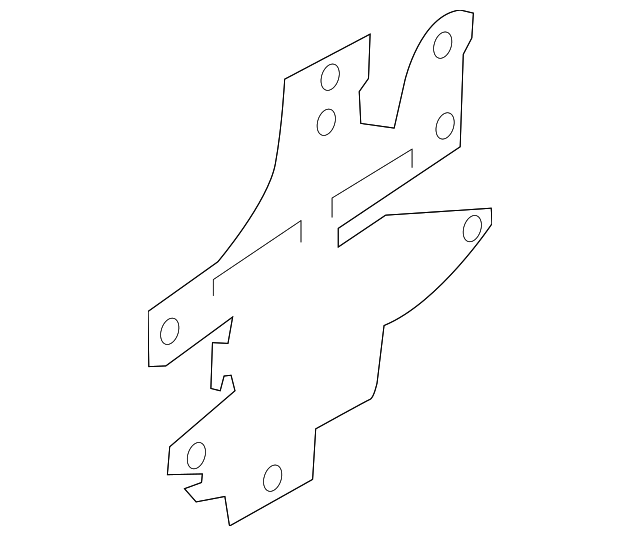 991-618-143-02 Деталь CONTROL MODULE BRACKET