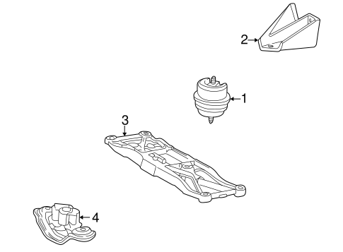 Thunderbird ENGINE & TRANS MOUNTING