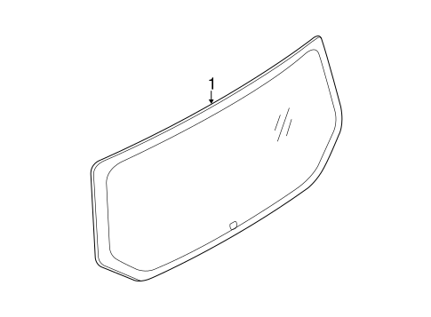 Transit Connect GLASS - LIFT GATE