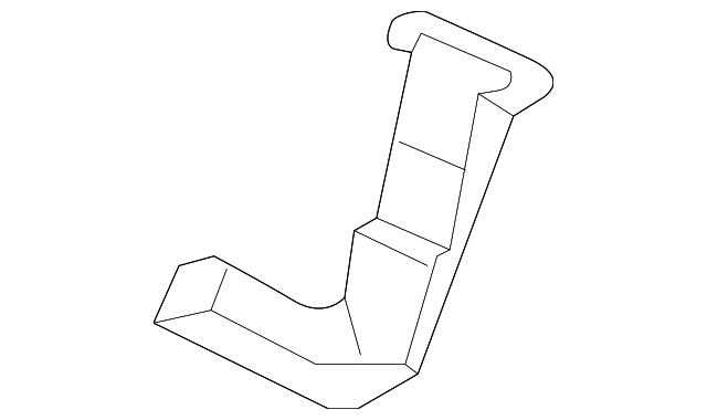 2C5Z-17D942-AA Деталь BUMPER COVER BRACKET, RIGHT