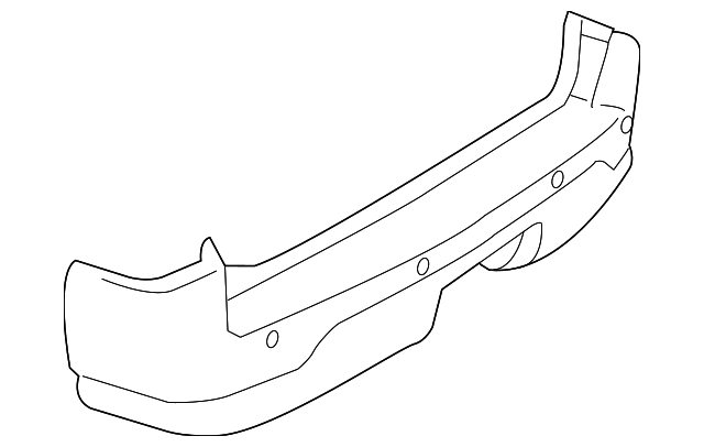 3C5Z17K835EAA Деталь BUMPER COVER