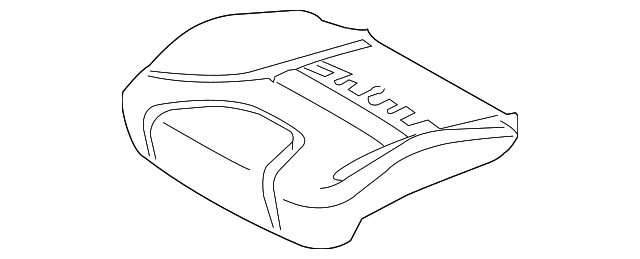 30780024 SEAT CUSHION PAD, LEFT