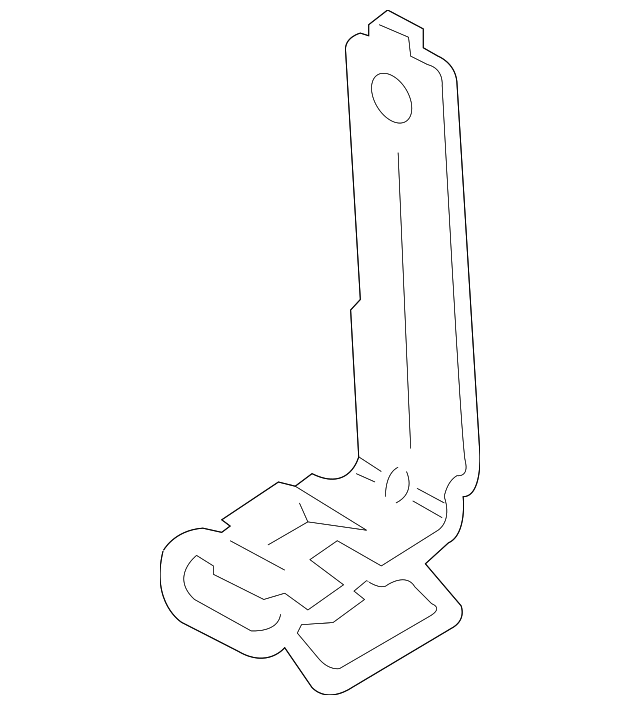 8A6Z-7474-C Деталь CABLE BRACKET
