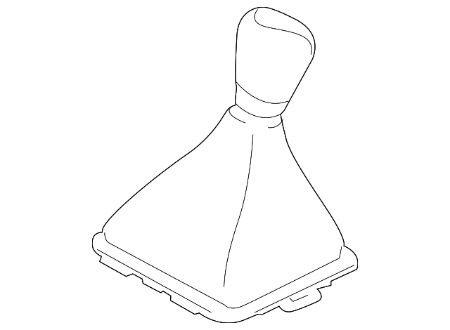 CA6Z-7213-A Деталь SHIFT BOOT