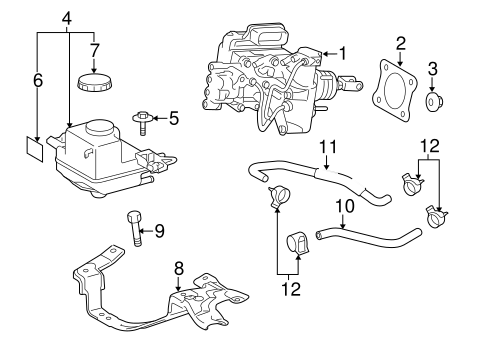 BODY/MASTER CYLINDER - COMPONENTS ON DASH PANEL for 2014 Toyota Prius V #1