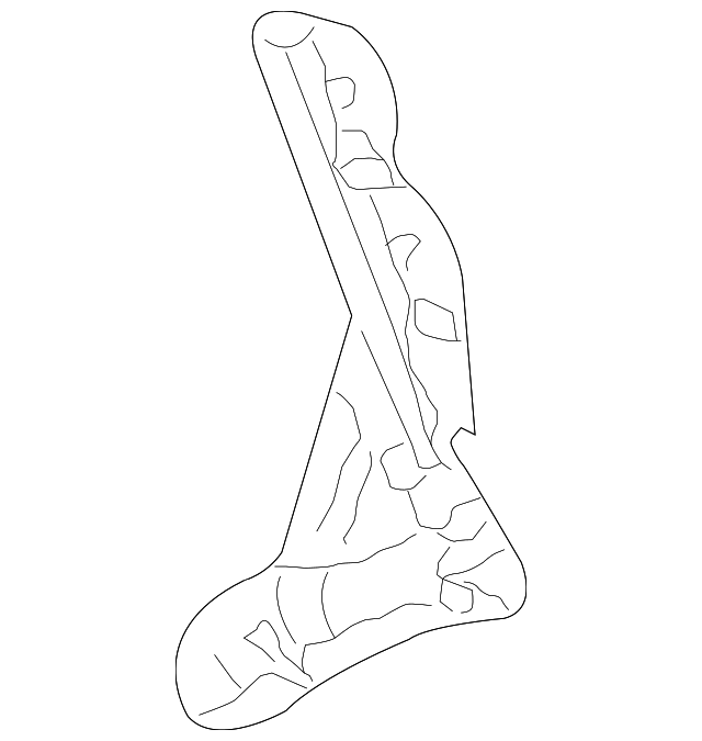6R3Z-5442700-AA Деталь HINGE, RIGHT