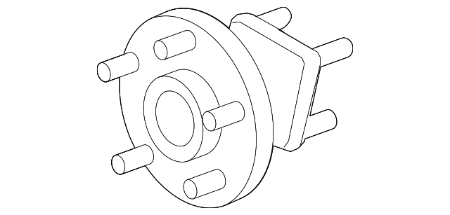 20907864 Деталь HUB & BEARING, RIGHT