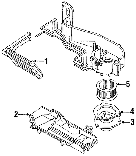 Lumina BLOWER MOTOR & FAN