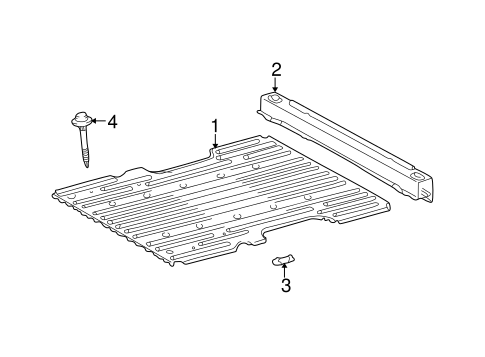 BODY/FLOOR - PICK UP BOX for 2002 Toyota Tundra #1