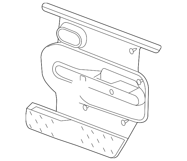 5KJ26ZJ8AC Деталь DOOR TRIM PANEL, RIGHT