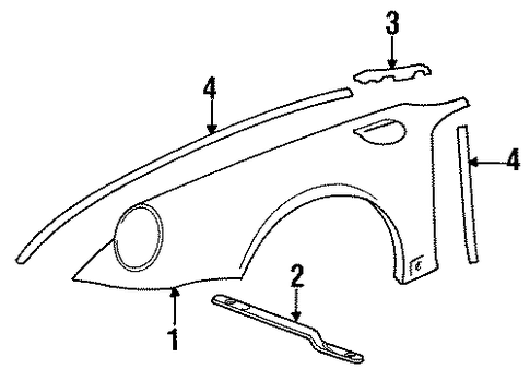 911 FENDER & COMPONENTS