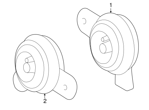 ELECTRICAL/HORN for 2002 Toyota MR2 Spyder #1