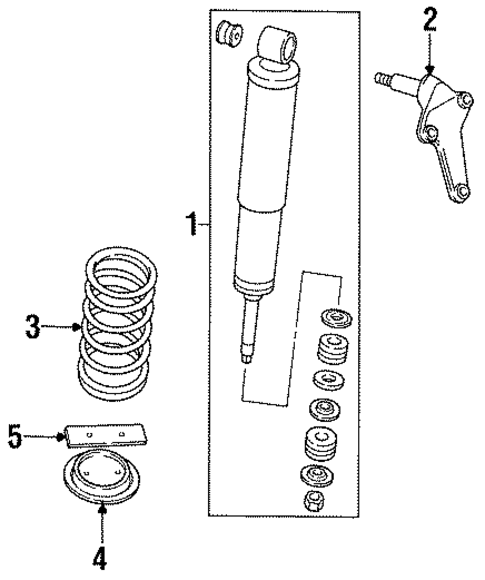 Defender 90 SHOCKS & SUSPENSION COMPONENTS
