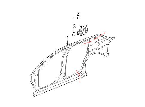Malibu QUARTER PANEL & COMPONENTS