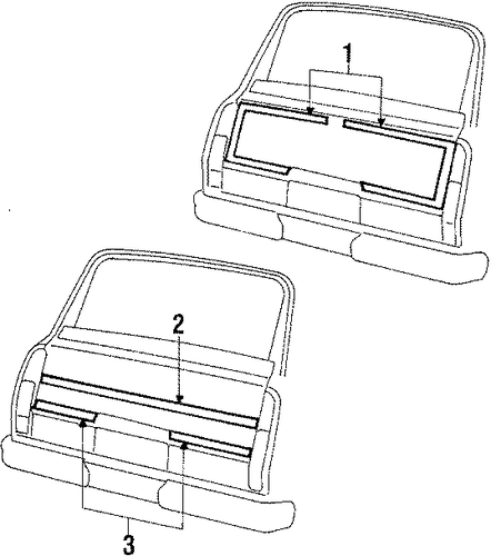 Grand Wagoneer EXTERIOR TRIM - TAIL GATE