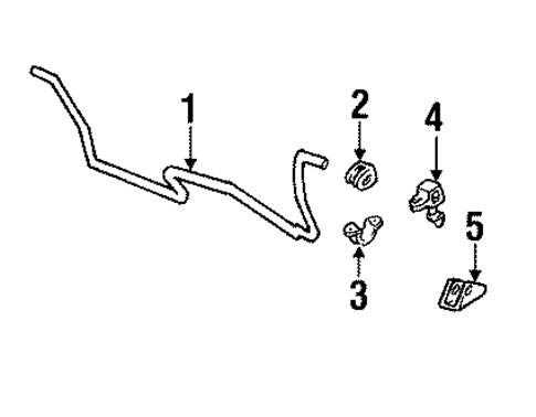 Comanche STABILIZER BAR & COMPONENTS