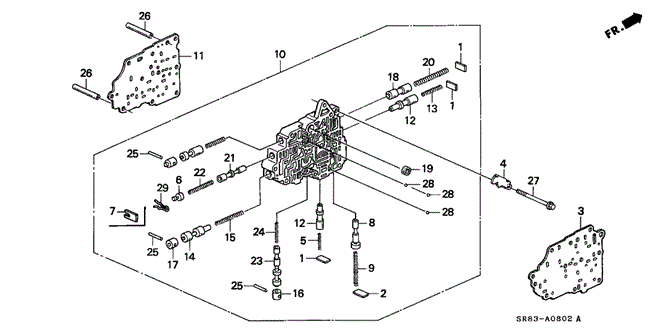 Body Assembly, Secondary Body Assembly, Secondary