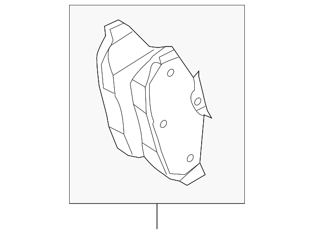 DR3Z-2200-B Деталь BRAKE PADS
