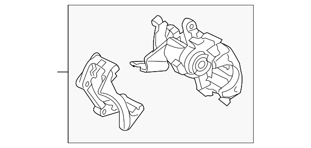 DR3Z-2552-C Деталь CALIPER, RIGHT