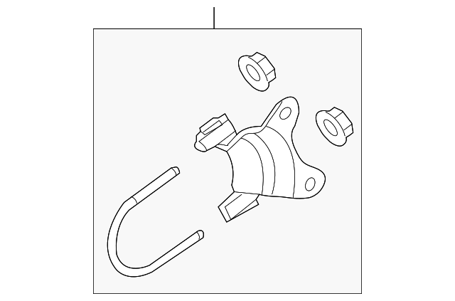 5R3Z-2C367-BA Деталь ADAPTER BRACKET, RIGHT