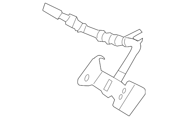 7R3Z-2A442-F Деталь BRAKE HOSE, LEFT