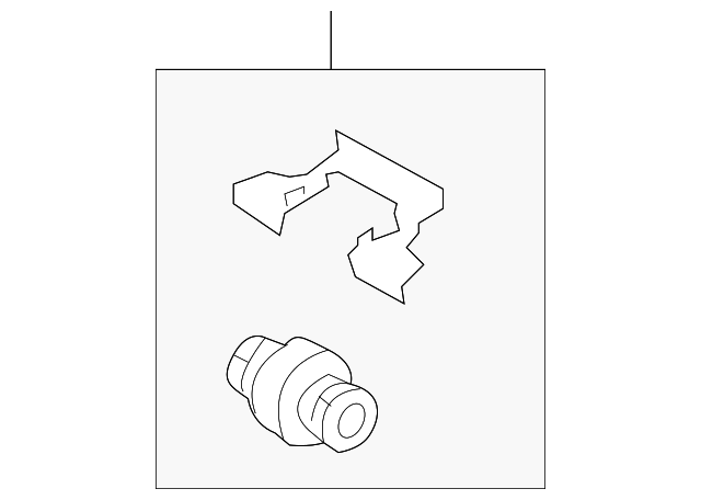 5U2Z-2321-H Деталь MOUNT KIT CLIP, LEFT