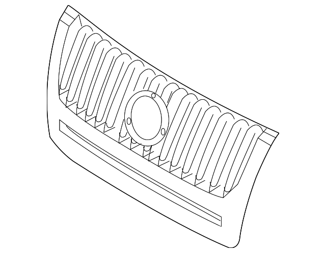 8E6Z-8200-BB Деталь GRILLE