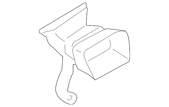 FA1Z-19D809-A Деталь DUCT CONNECTOR