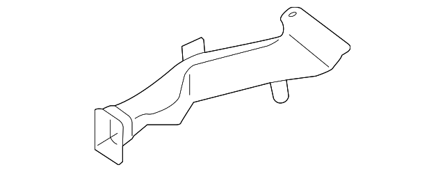 FA1Z-19E630-B Деталь VENT DUCT, RIGHT