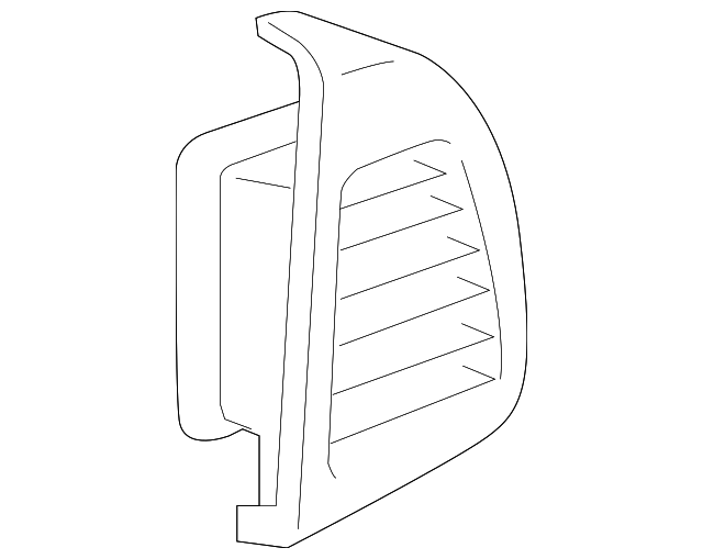 FA1Z-5804480-AA Деталь OUTER FINISH PNL, RIGHT
