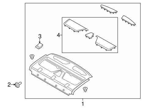 MKZ INTERIOR TRIM - REAR BODY 2