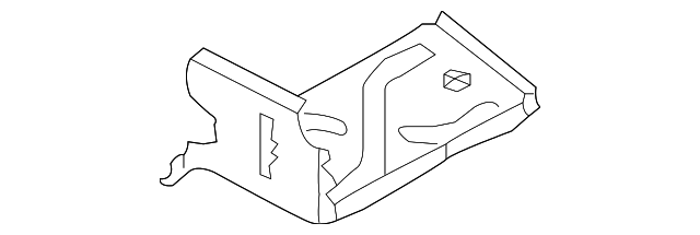 955-501-089-01-GRV Деталь FLOOR EXTN, LEFT