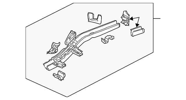 955-501-402-02-GRV Деталь SIDE RAIL ASSY, RIGHT