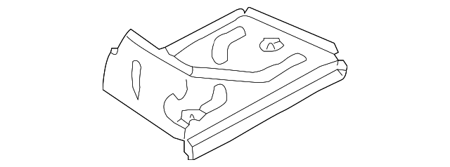 955-501-090-01-GRV Деталь FLOOR EXTN, RIGHT