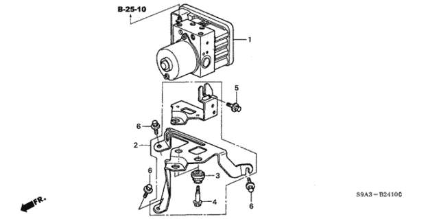 ABS Modulator for 2006 Honda Element #0