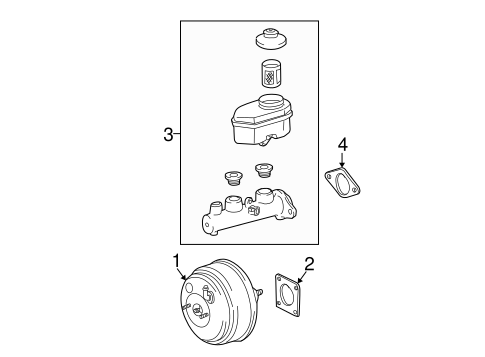 BRAKES/HYDRAULIC SYSTEM for 1999 Toyota Solara #1