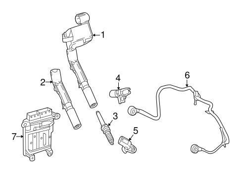 Ignition System for 2019 Mercedes-Benz GLC 43 AMG® #0