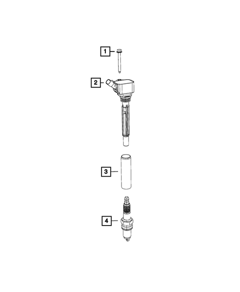 Ignition - Spark Plugs, Cables, Coils, and Glow Plugs for 2015 Jeep Renegade #0