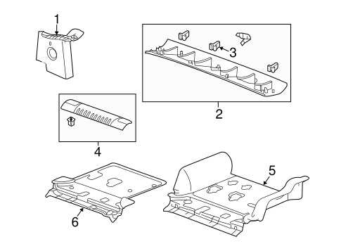 H2 INTERIOR TRIM - REAR BODY 2