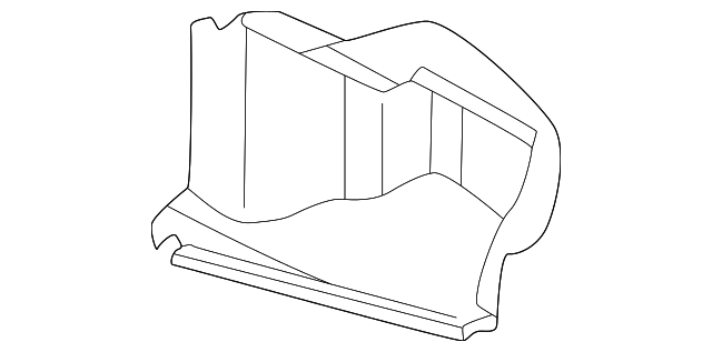 GJE3612BA Деталь TRUNK SIDE TRIM, RIGHT