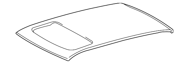 19183987 Деталь ROOF PANEL